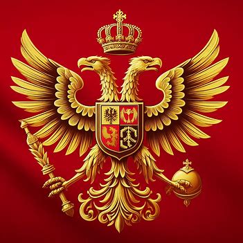 Holy Roman Empire flag covering their power, strenth, braveness, ratio over other empires